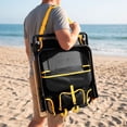 thumbnail image 3 of Logo Brands Pittsburgh Steelers Reclining Beach Chair, 3 of 7