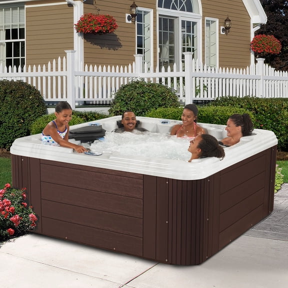 Everlast Spas Expression 6-7 Person 80-Jet Acrylic Spa