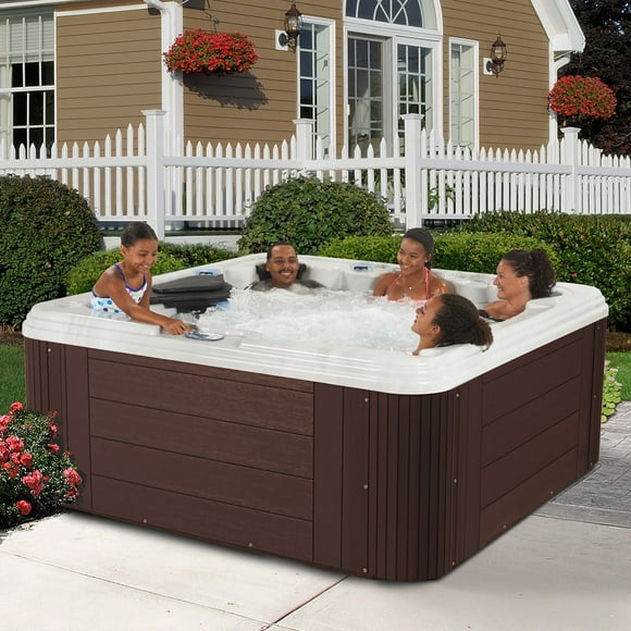 Everlast Spas Expression 6-7 Person 80-Jet Acrylic Spa