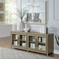 thumbnail image 3 of OSP Home Furnishings 70" Ansel Console with 4 Glass Doors, 3 of 11