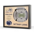 thumbnail image 1 of YouTheFan Penn State Nittany Lions 25-Layer Football Stadium View 3D Wall Art, 1 of 5