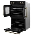 thumbnail image 4 of FORNO Asti 30-Inch Double Electric Wall Oven with Upper French Doors, 4 of 10