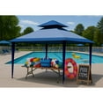 thumbnail image 3 of Personal-Shelter® 13’ x 13’ Pop Up Canopy, Auto Extending Eaves with Wheel-Bag & Spikes, 3 of 12