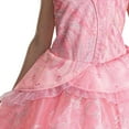 thumbnail image 6 of Universal Pictures Wicked Glinda Pink Kids Prestige Gown Costume, 6 of 7