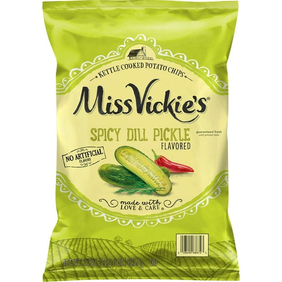 Miss Vickie's Spicy Dill Pickle Potato Chips, 22 oz.