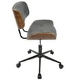 thumbnail image 3 of Lombardi Mid-Century Modern Adjustable Office Chair, Assorted Colors, 3 of 6