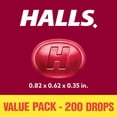 thumbnail image 4 of HALLS Relief Cherry Flavor Cough Drops, Value Pack, 200 ct., 4 of 13