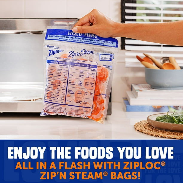 Ziploc Store & Steam Variety Pack, 80ct. - Samsclub.com