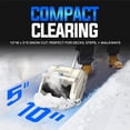 thumbnail image 6 of X20-Series Cordless Snow Shovel 20V, 4Ah Battery, 6 of 11