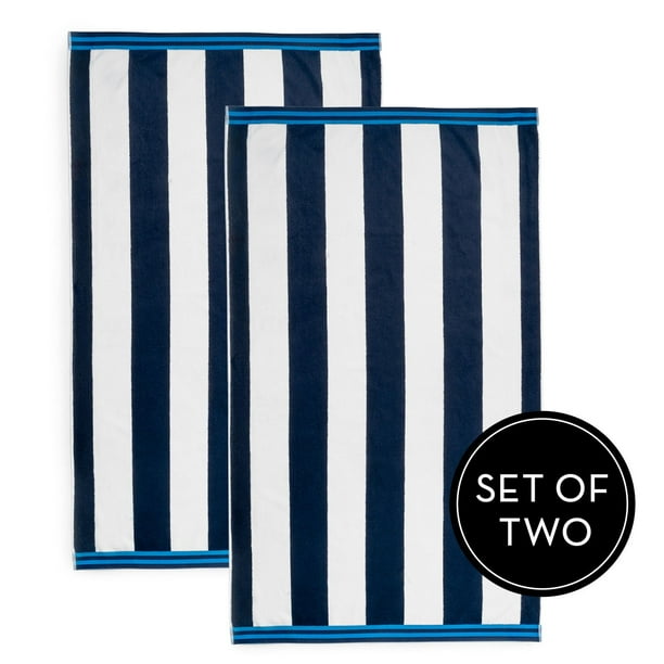 Member's Mark Cabana 2pk Beach Towels, 40