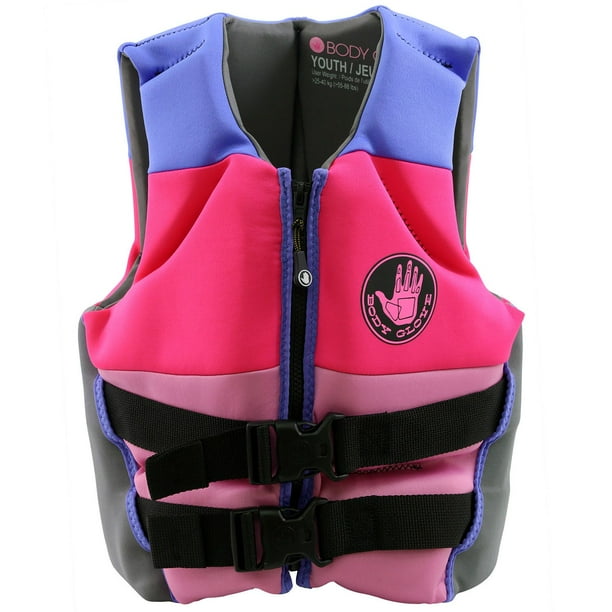 Body Glove Youth PFD Life Jacket, One Size, 50-90