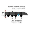 thumbnail image 5 of General Purpose WorkStep Floor Mat, Black (36" x 60" x .5"), 5 of 7