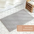 thumbnail image 6 of Town & Country Everyday Ultra Plush Solid Tufted Border Bath Mat 20"x32", 6 of 10