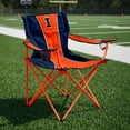 thumbnail image 2 of Logo Brands Illinois Fighting Illini Sideline XL Chair, 2 of 6