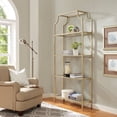 thumbnail image 2 of Crosley Aimee Etagere Bookcase, 2 of 9
