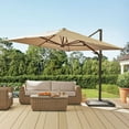 thumbnail image 1 of Member's Mark 10' x 10' Cantilever Offset Umbrella with Sunbrella Fabric, 1 of 5