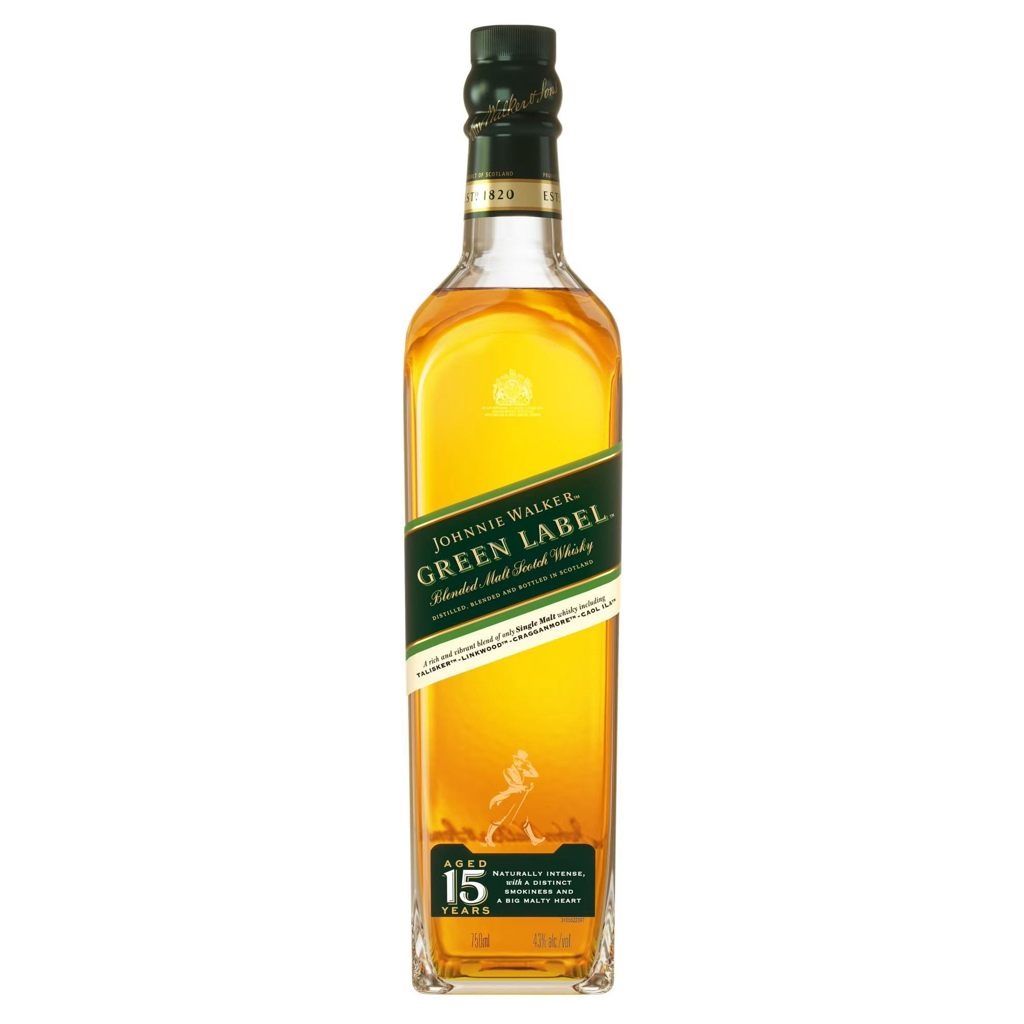 Johnnie Walker Green Label Whiskey, 750 ml - Samsclub.com