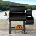 thumbnail image 2 of Member's Mark 35" Barrel Grill With Offset Smoker, 2 of 8