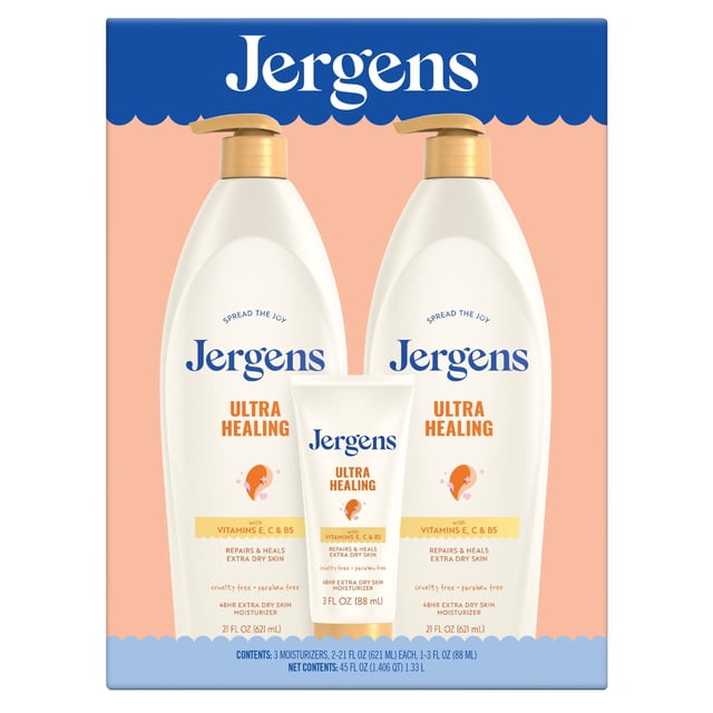 Jergens Ultra Healing Extra Dry Skin Moisturizer Set