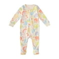 thumbnail image 5 of Member's Mark Baby 3-Pack Organic Cotton Sleep & Play, 5 of 9