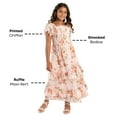 thumbnail image 5 of Rare Editions Girls Chiffon Maxi Dress, 5 of 8