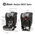 thumbnail image 5 of Diono Radian 3RXT SafePlus All-In-One Convertible Car Seat, Choose Color, 5 of 14
