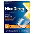 thumbnail image 1 of NicoDerm CQ Nicotine Patches, Step 2, 21 ct., 1 of 9