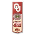 thumbnail image 1 of YouTheFan Oklahoma Sooners 6"x19" 3D Stadium View Banner, 1 of 6