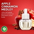 thumbnail image 4 of Air Wick Plug In Scented Oil Air Freshener, Holiday Apple Cinnamon Medley, 1 Warmer + 6 Refills, 4 of 9