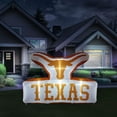 thumbnail image 3 of Logo Brands Texas Longhorns Pre-Lit 7’x10’ Team Inflatable, 3 of 6