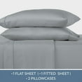 thumbnail image 4 of Aireolux 600 Thread Count 100% Cotton Sateen Wrinkle-Resistant Sheet Set, Assorted Sizes, 4 of 9