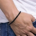 thumbnail image 7 of Men's Gemstone Tennis Bracelet in Sterling Silver, 7 of 8