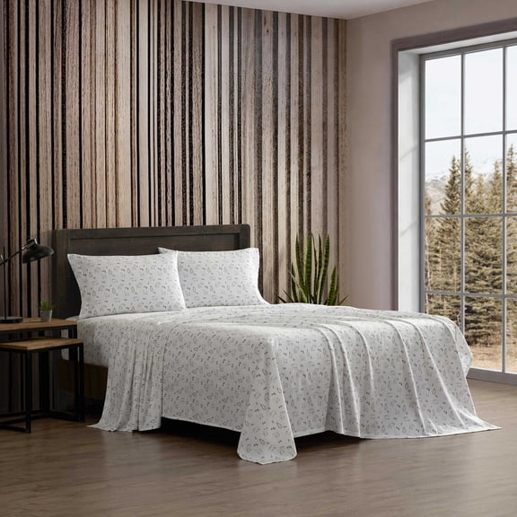 Eddie Bauer 6-Piece Cotton Flannel Sheet Set, Assorted Sizes