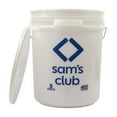 thumbnail image 5 of 5 Gallon Utility Bucket and Lid, White Translucent or Texas Edition, 5 of 9
