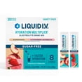thumbnail image 2 of Liquid I.V. Hydration Multiplier Sugar-Free Electrolyte Powder Variety Pack, White Peach and Strawberry Watermelon, 30 pk., 2 of 10