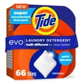 thumbnail image 1 of Tide evo Laundry Detergent Fiber Tiles, Original, 66 ct., 1 of 11