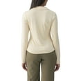 thumbnail image 4 of Social Standard by Sanctuary Women's Ruched Button-Up Top, 4 of 6