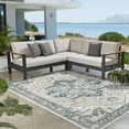 thumbnail image 1 of Member's Mark Everwash Willow Indoor/Outdoor Area Rug, 7'2" x 9'10", 1 of 9