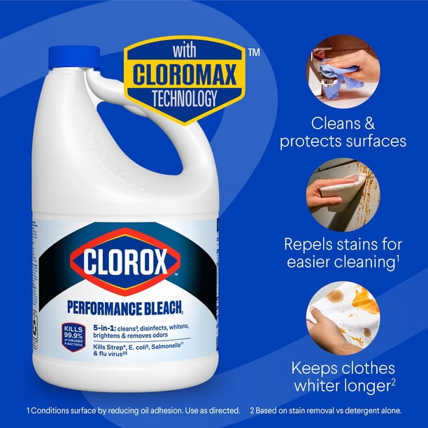 Clorox Performance Bleach, 3 ct., 363 fl. oz. - Samsclub.com