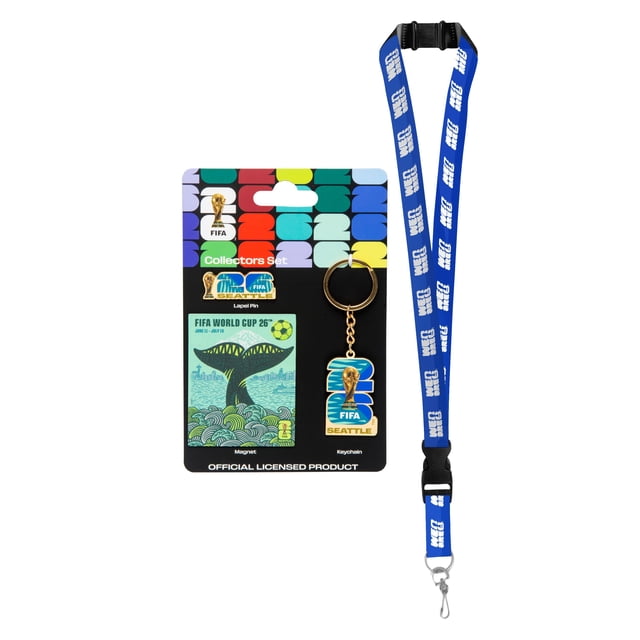 World Cup Host City Collector's Set and Lanyard, Assorted Cities