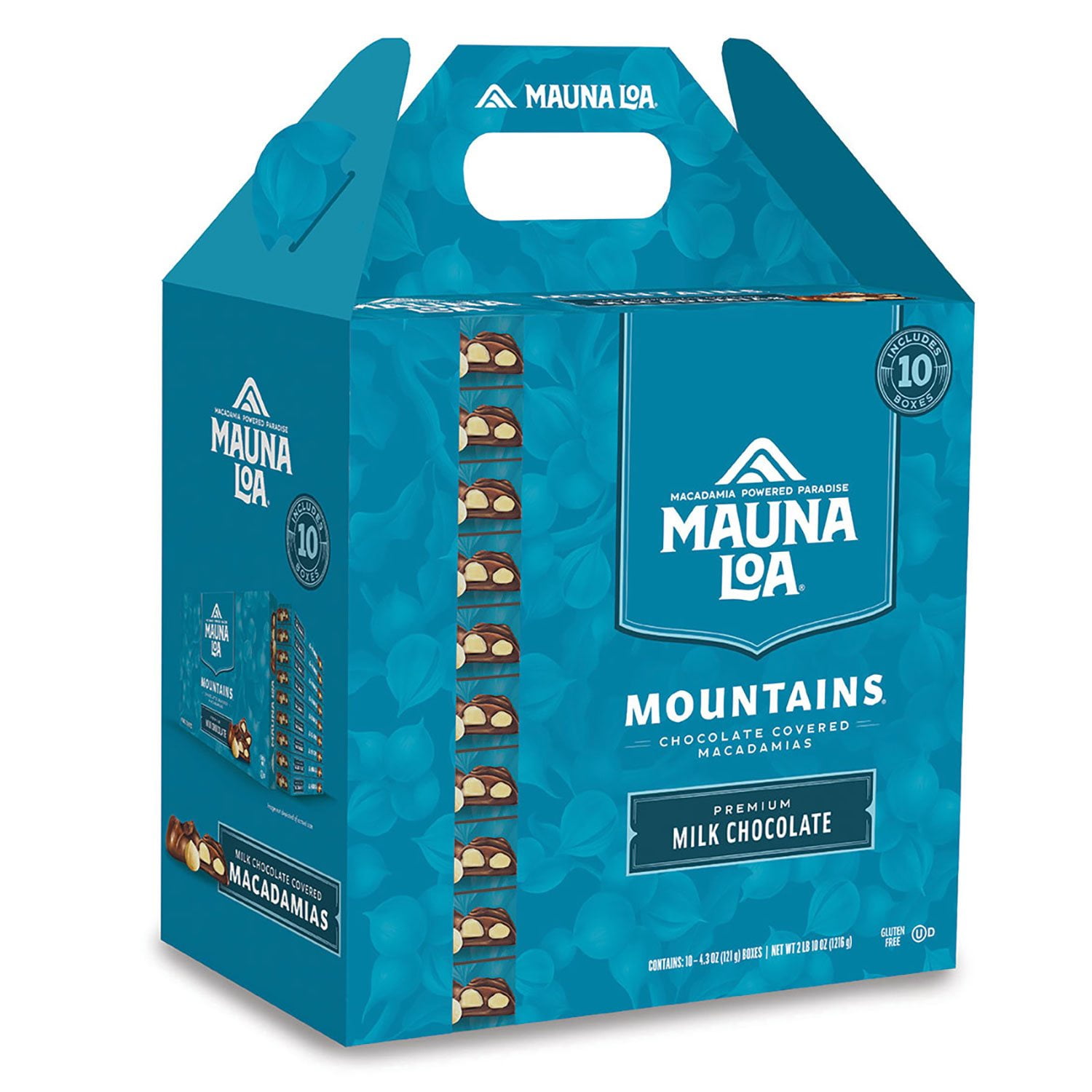 Mauna Loa Mountains Chocolate Covered Macadamias 10 pk. - Samsclub.com