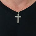 thumbnail image 4 of 0.46 CT. T.W. Round Cut Diamond Cross Pendant Necklace in 14k Gold, 4 of 5