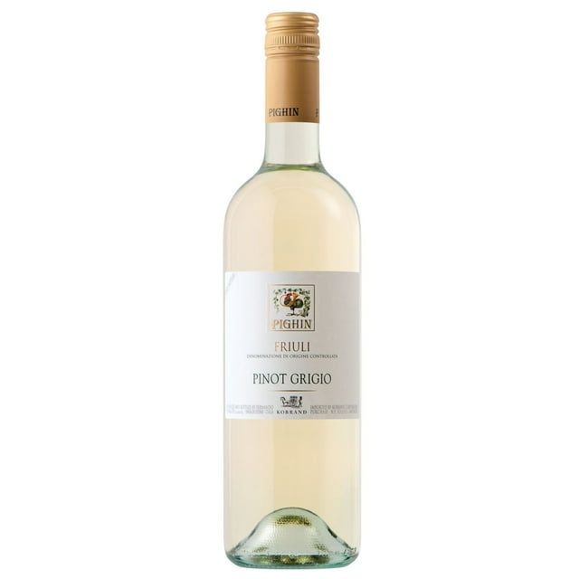 Pighin Pinot Grigio D.O.C. Friuli White Wine 750 ml