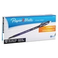 thumbnail image 1 of Paper Mate - Eraser Mate Ballpoint Stick Erasable Pen, Black Ink, Medium -  Dozen, 1 of 4