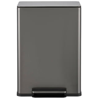 Simpli-Magic 16 Gallon (60L) Infinity Edge Step Trash Can, Multiple Colors