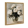 thumbnail image 1 of Cream Roses Vase Floral Canvas Print by Oliver Gal Prints, 1 of 4