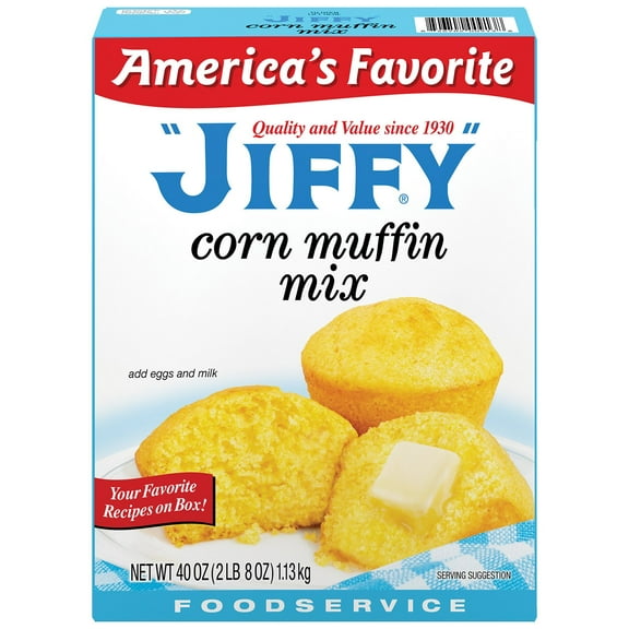 JIFFY Corn Muffin Mix, 40 oz.