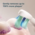 thumbnail image 4 of Philips Sonicare Total Clean Rechargeable Toothbrush, White Handles, 2 pk., 4 of 9