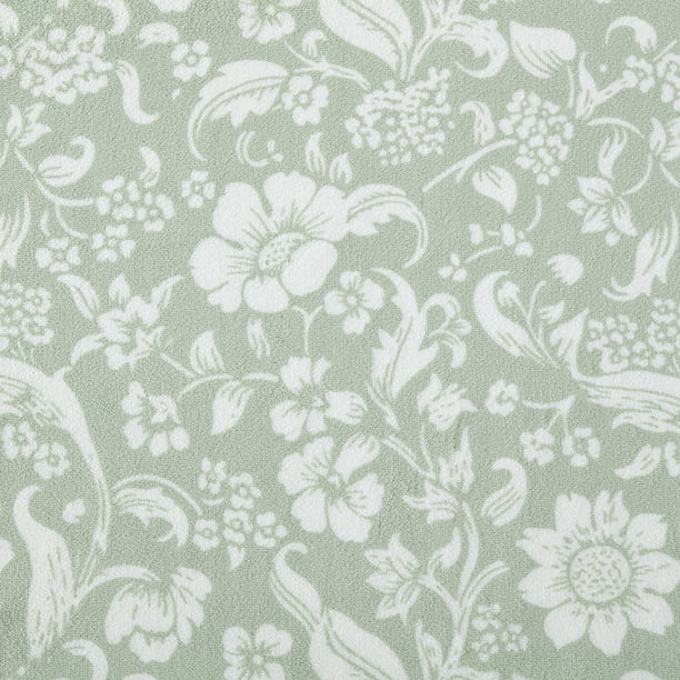 Laura Ashley Coco Plush Reversible Throw, 60