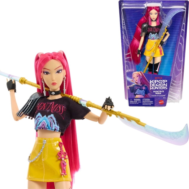 KPop Demon Hunters HUNTR/X Fashion Doll with Accessories